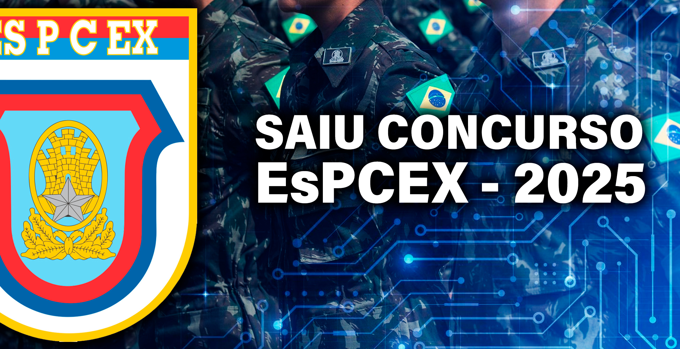 Saiu Concurso EsPCEx 2025